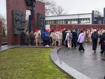 Вахта памяти. Награждение поисковых отрядов, возложение цветов к мемориалу